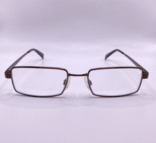 Flexon Autoflex 87 Dark Brown Metal Optical Eyeglasses Frame 52-18-140 Marchon