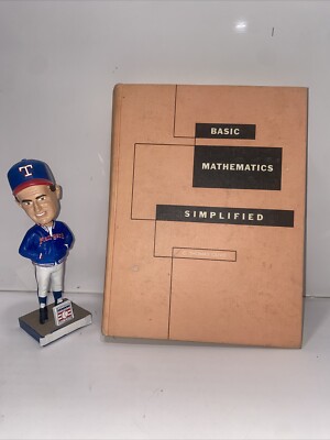 Basic Mathematics Simplified #1 C. Thomas Olivo Hardcover 1963 Textbook Delmar
