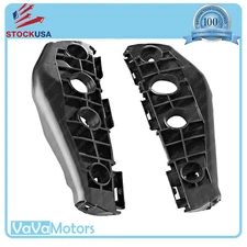Fits 2009 2010 Toyota Corolla Front Bumper Cover Retainer Bracket Left Right Set