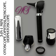 3-in-1 Medical ENT Set Mini Otoscope Ophthalmoscope Dermatoscope Diagnostic kit