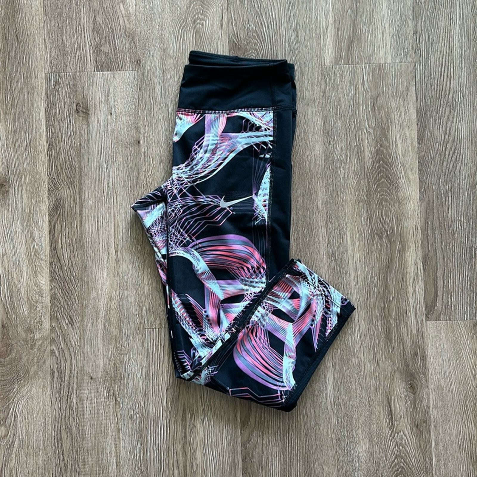 Nike Power Dri-Fit Print Crop Leggings