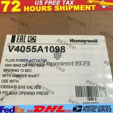 ONE New HONEYWELL V4055A1098 Power Gas Valve Actuator V4055A 1098