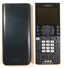 Texas Instruments TI-nspire CX Graphing Calculator Black w/ Slide Cover Working