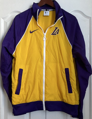 Nike NBA Los Angeles Lakers 75th Anniversary Courtside tracksuit jacket 