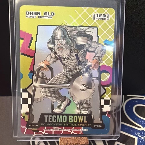 Bo Jackson Battle Arena Tecmo Bowl- Sam Darnold (Darn Old) 8 Bit Rad Foil