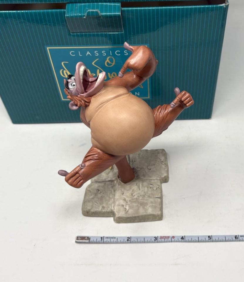 WDCC Jungle Book King Louie "King of the Swingers" & "Monkeying Around" Box COA