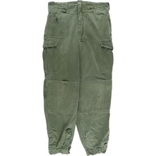 Vintage 1970'S Belgian Military Cargo Pants Combat Pants Size 8090/8595 Men'...
