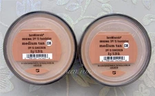 *2-PACK* bareMinerals Original SPF 15 Foundation MEDIUM TAN XL 8g ~ New & Sealed