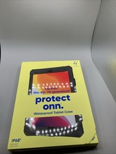 Protect onn Tablet Waterproof Case for 10.2'' Screen iPad 7th, 8th, 9th Gen