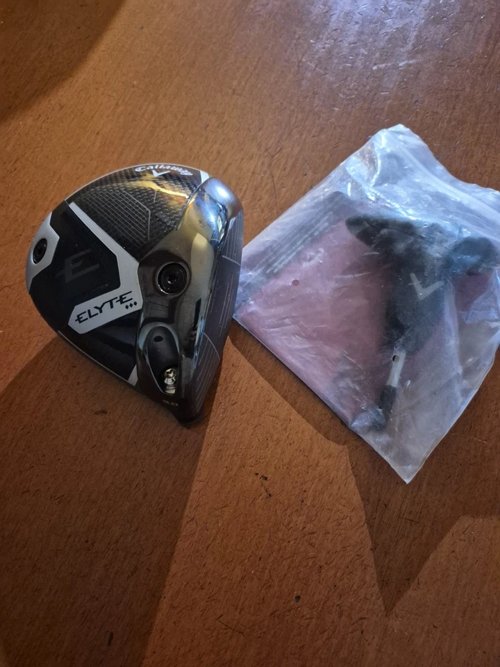 New 2025 Callaway Elyte Triple Diamond Driver Head Only 9.0° RH with Tool Elite - Image 2 of 4