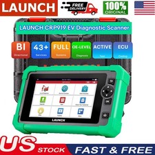 LAUNCH CRP919 EV Diagnostic Scanner EC-U Coding Action test for Electric Vehicle