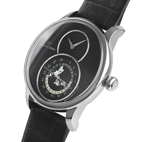 JAQUET DROZ Grande Seconde Dual Time Onyx J016030271 SW14030