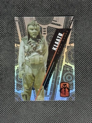 Klaatu 2016 Topps Star Wars High Tek #SW-47 Pattern 2 Form 1 Raw Trading Card
