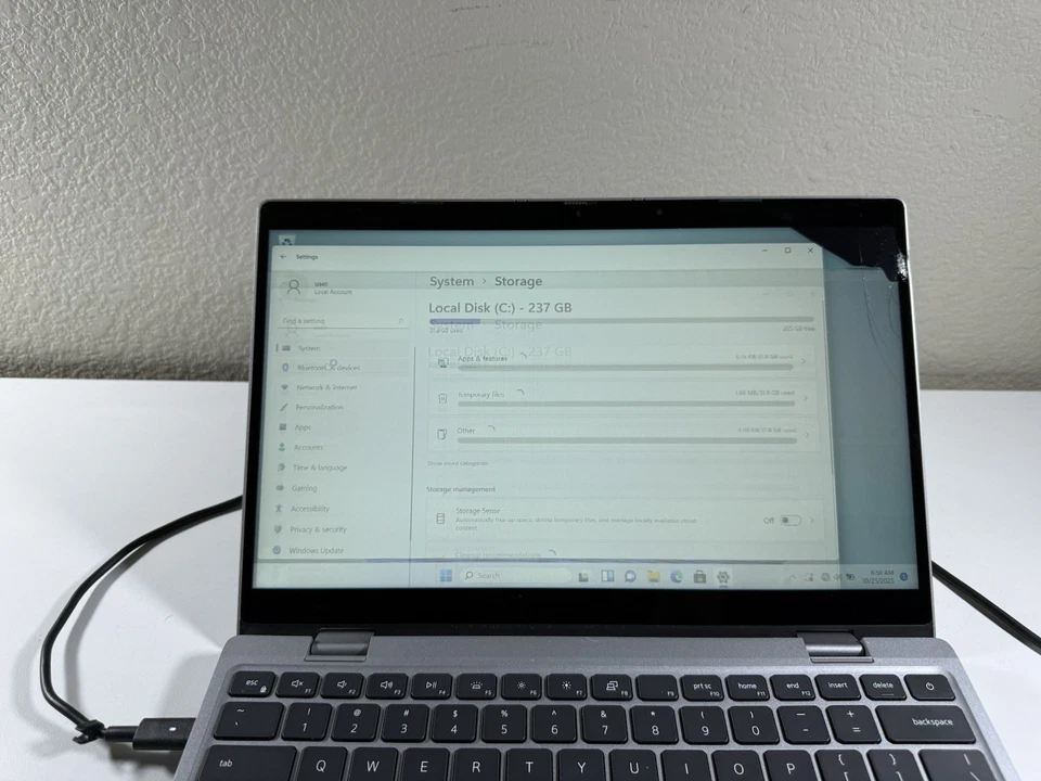 DELL LATITUDE 3330 CONVERTIBLE TÁCTIL I5-1235U 256GB SSD 8GB RAM WIN 11 PRO LEER Foto 3 de 4