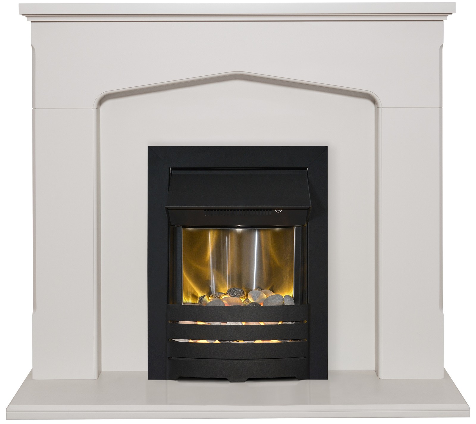 Cotswold Adam 121.5 cm W Electric Fireplace with 6824.28 BTU - Image 2