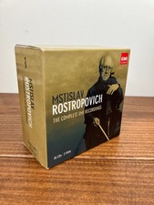 Mstislav Rostropovich: The Complete EMI Recordings / 26 CD 2 DVD Box Classical