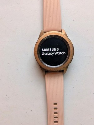 Samsung Galaxy Watch SM-R810 AMOLED Smartwatch 42mm Bluetooth - Black & Gold SR
