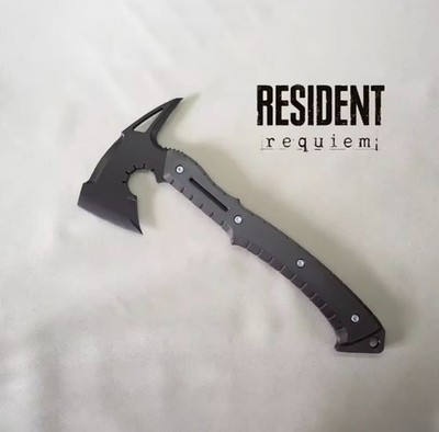 Custom Handmade 3D Printed Blade Resident Evil Leon Axe | Hunting Axe Camping