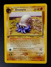 Omanyte 60/75 1st edition Uncommon Neo Discovery Yuka Morii LP+ Free Shipping 4a on eBay