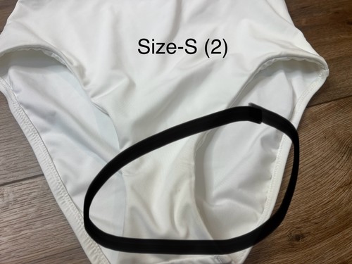 Sanctuary WHITE MULTI Colorblocked Tie-Front One-Piece Swimsuit MSRP $119 - Picture 15 of 16