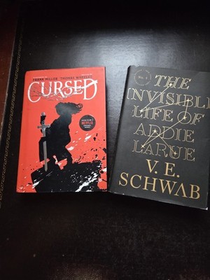 Cursed & The Invisible Life of Addie LaRue Frank Miller Schwab Hardcover 1st Ed