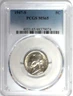 1947 S JEFFERSON NICKEL PCGS MS65 NEAR FULL STEPS SO CLOSE