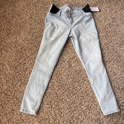 New with Tags Isabel Maternity Maternity Skinny Jeans Size 8 Expandable Panel