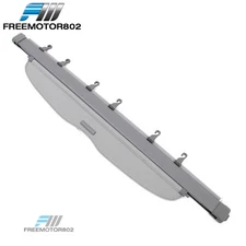 Fit 07-11 Honda CRV Rear Retractable Security Shield Cargo Cover OE Style Gray