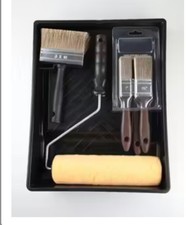 HYPER TOUCH SHED AND FENCE ROLLER SET 3 PAINT BRUSHES EVERYTHING You Need To O D