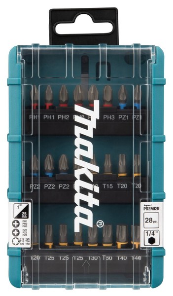 Makita SteckschlüSsel-Bit-Set Torsion 28-Tlg. Impact Premier-image
