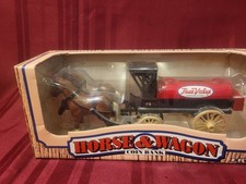Vintage ERTL 7624 True Value Hardware Horse Wagon Die-Cast Bank New In Box