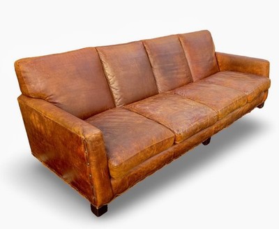 Vintage Ralph Lauren Leather Sofa
