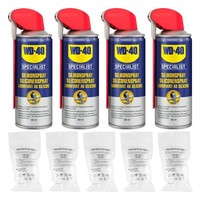 Bigpack 4 X WD-40 Specialist® Silikonspray, Schmiert Und SchüTzt, 400 Ml/Dose