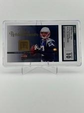 2006 Tom Brady Fleer Ultra Achievements Gem Mint 10 #UA-TB