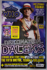 BBC Doctor Who Magazine April 2026 Destination Daleks + Comic story supplement