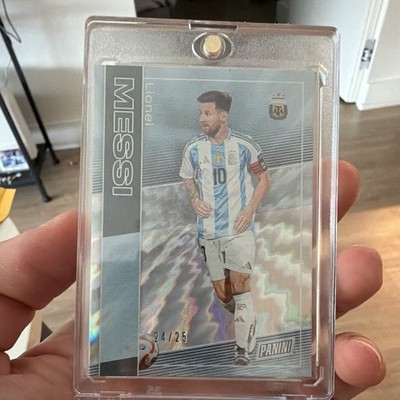 Panini 2025 National Convention Lionel Messi Argentina #45 Lightning Spokes /25