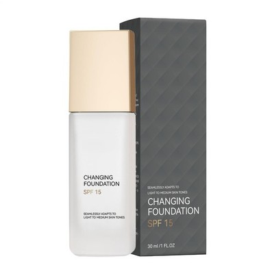 Foundation Makeup Magic Flawless Color Farbwechsel, verändert den Hautton