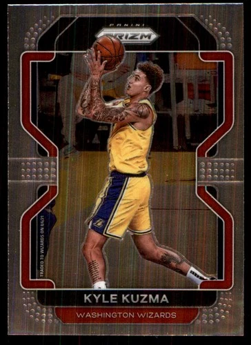 Kyle Kuzma 2021-22 Panini Prizm #156 Wizards NBA READ FREE SHIPPING AutographDen