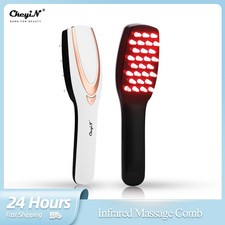 3 in 1 Electric Wireless Infrared Ray Massage Comb Hair Growth 3 Modes Vibration