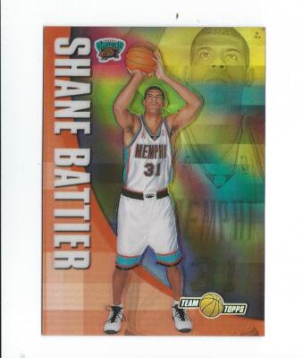 2001-02 Topps Chrome Team Topps Refractor #TT11 Shane Battier Rookie Grizzlies
