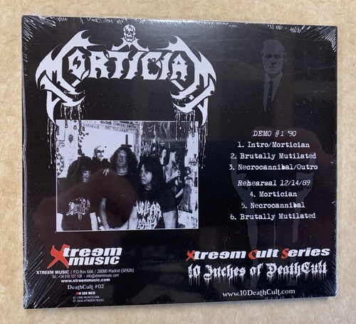 Mortician - Demo #1 ‘90 CD 2020 Xtreem Music Spain Import Release - Picture 2 of 6