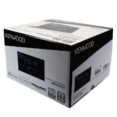 Kenwood DPX505BT Bluetooth CD Player Car Stereo Pandora AM FM Sirius USB Aux 6Ch