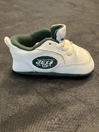 New York Jets NFL Ground Level Footwear 0-10 Mos Soft Crib Shoe LEFT SHOE ONLY - Picture 3 of 5