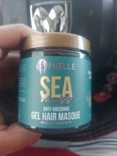 6 X Mielle Sea Moss Anti-Shedding Gel Hair Masque infused w/ Saw Palmetto 8 Oz.