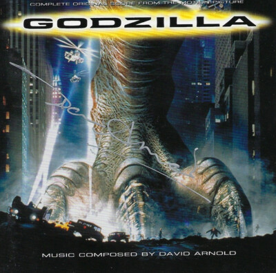 Godzilla (1998) Complete Score 2CDs/signed by Composer David Arnold/Remastered!!