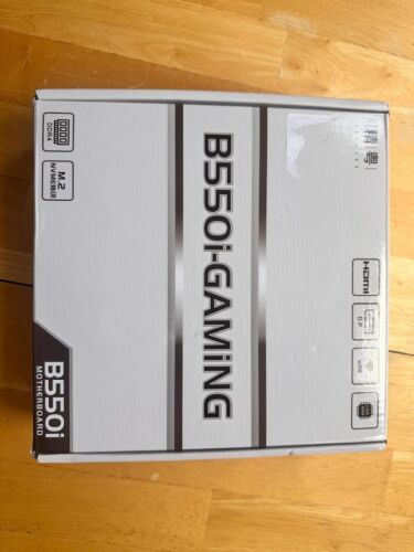 JGINYUE AMD B550i AM4 White mini ITX Motherboard supports Ryzen R5 4000/5000 CPU - Picture 9 of 9