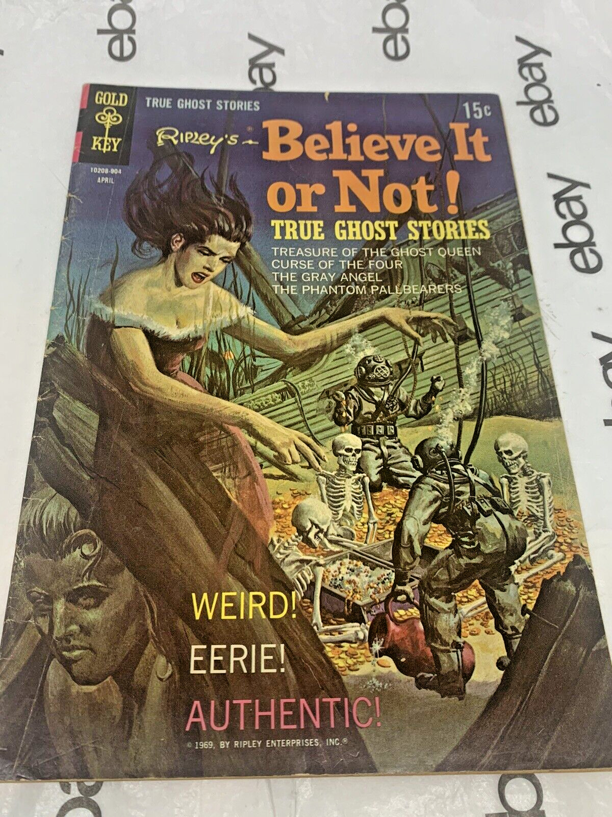 RIPLEY'S BELIEVE IT OR NOT #13 (1969) Bob Jenney, Joe Certa, Gold Key Comics