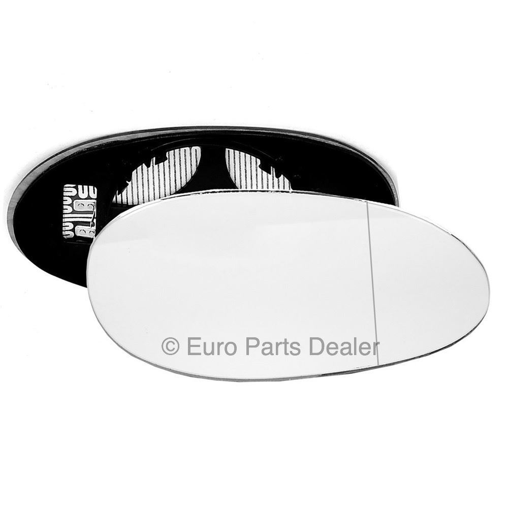 Right Driver side mirror glass for Smart FORTWO 98-07 Heated aspherical