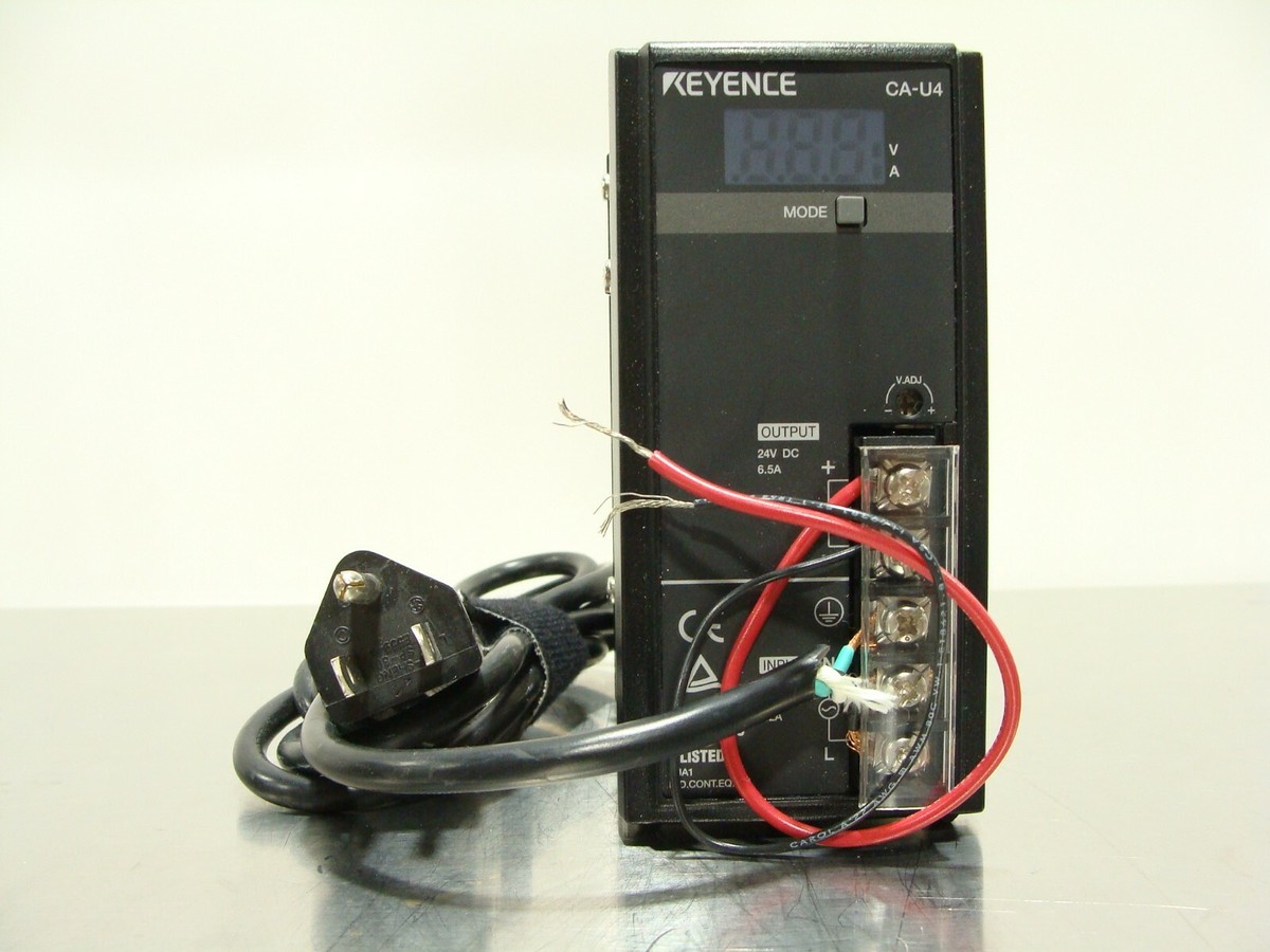 Keyence CA-U4 Camera Controller Power Supply Input: 100
