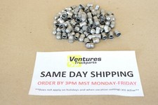 Schrader Valve Stem Cap Stainless Steel Metal Made In Usa Lot Of 100